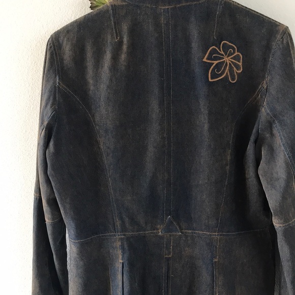 EUC Giacca Jean Jacket Inside is lined and quilted - Picture 2 of 6